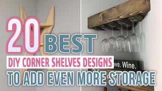 20 Best DIY Corner Shelves Designs To Add Even More Storage