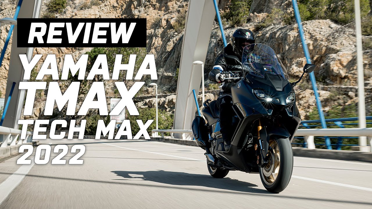 Yamaha TMAX Tech Max Review 2022 - Test Ride and First Impressions 