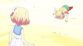 A Torn Jashin Chan Attacks A Little Girl Youtube