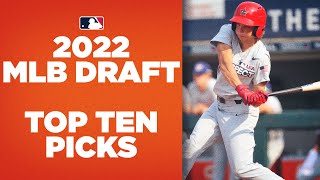 The First 10 Picks Of The 2022 Mlb Draft Jackson Holliday Druw Jones Termarr Johnson And More 