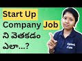 Career gap get job in a startup company  startup company job  pashams