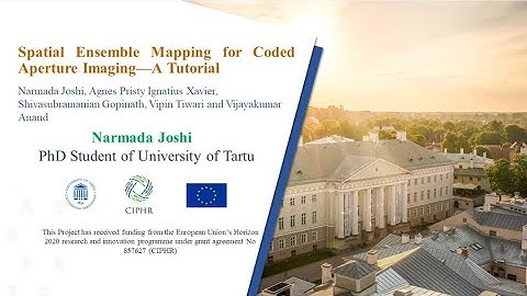 Spatial Ensemble Mapping for Coded Aperture Imaging | Narmada