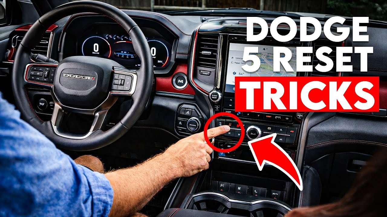 How to RESET Your Dodge & Fix It For Free (5 Real Mechanic Methods)