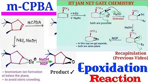 Organic Reagents: mCPBA, Application of Epoxidation/stereochemistry for @IITJAMCHEMISTRYSmartStudy