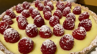 طارت بالتوت سهلة ولذيذة |Tarte aux framboise