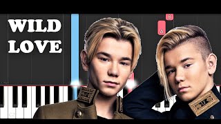 Marcus & Martinus - Wild Love (Piano Tutorial)