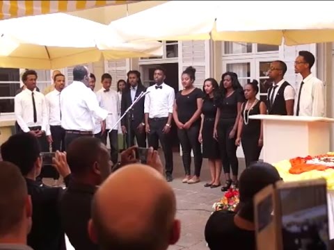 Ethiopian and German National Anthems
