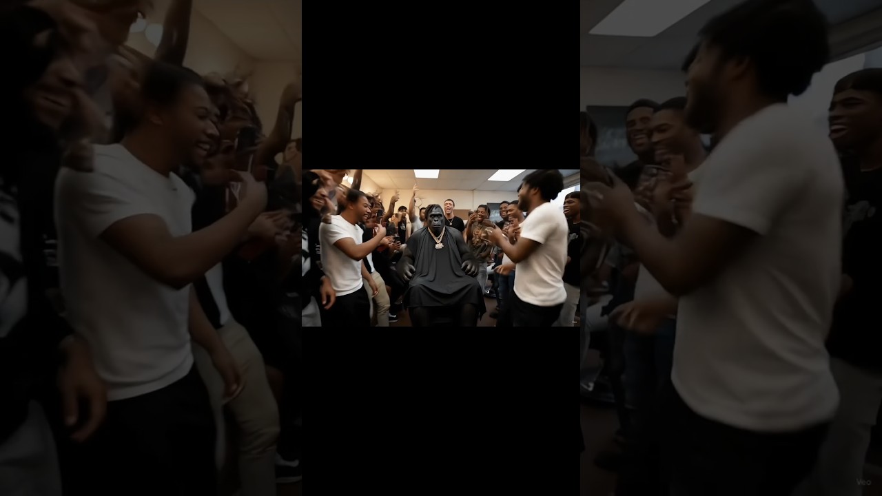 we took the Gorilla to get lined up gang 