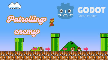 How to make a patrolling enemy in Godot 4.3