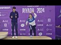 Campionati del Mondo Cadetti e Giovani Riyadh 2024  -  Day 1 - Intervista Vittoria Pinna