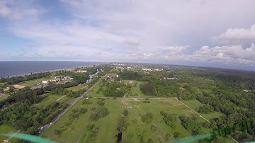 THIS IS HOW FAR I COULD GO WITH THE RADIOLINK R6DSM 6-CHANNEL RECEIVER (AT9 TX)