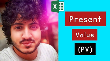 What is present value and how to use it in excel hindi