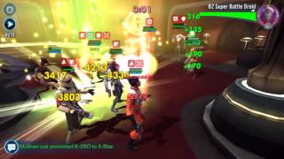 Star Wars Galaxy of Heroes | Arena Rex Vs B2