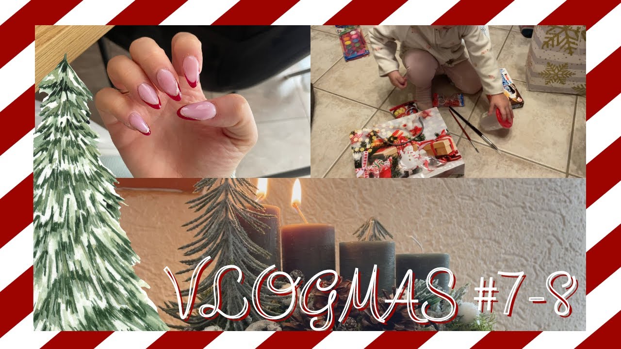 VLOGMAS 2025 #7-8 - Mikulás, Advent, Sinsay Haul