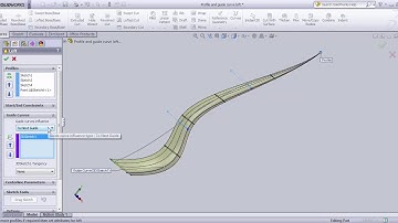 Solid works Loft (Guide curves) I loft part-4
