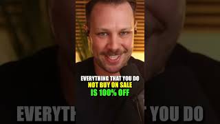 Buying things on sale just because they are on sale is a huge problem #shorts