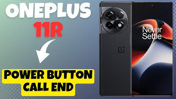 How to set Power Button Call End || Power button settings Oneplus 11R