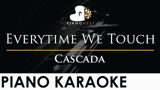 Cascada - Everytime We Touch - Piano Karaoke Instrumental Cover with Lyrics