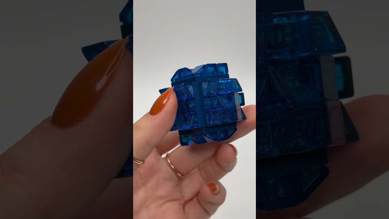 LEGO Crytal Cube Moc Tutorial 