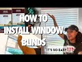 NEW HOME UPDATE| HOW TO INSTALL CORDLESS BLINDS | HOME DECORATORS COLLECTION