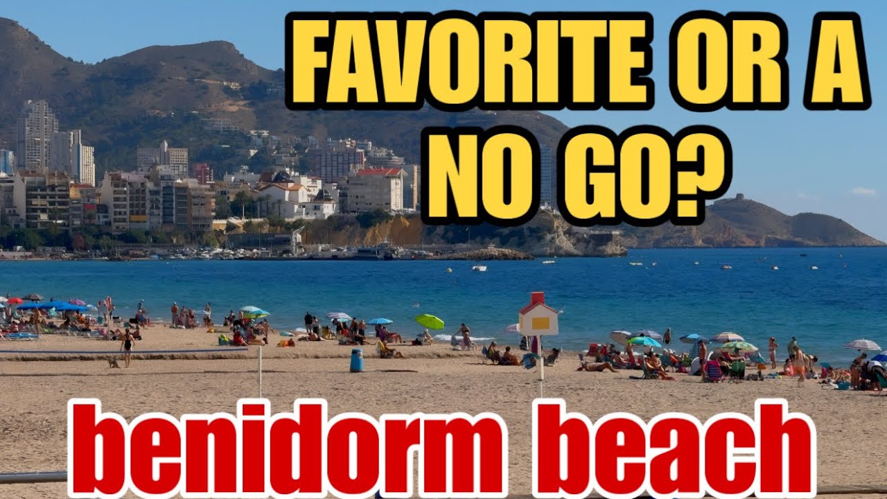 Пляж Поньенте в Бенидорме — НАКОНЕЦ-ТО полюбился туристам? 😯🏖️