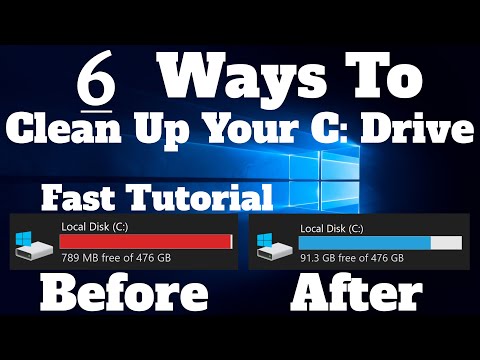 Clean C Drive in 6 Ways
