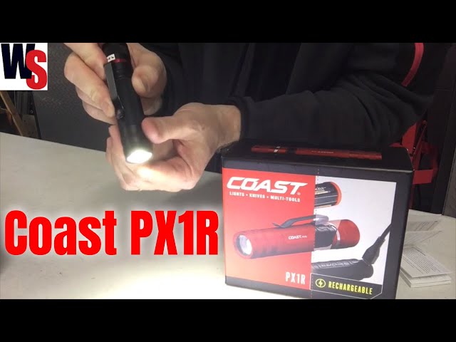 coast px1r 460 lm rechargeable focusing led flashlight Watch Flashlight,, Black on Amazon Live While in flood mode My Favorite Flashlight: Coast PX1R