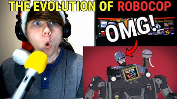 The Evolution Of RoboCop (Animated) @TellItAnimated REACTION!