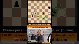 juegan negras y ganan #ajedrez #chess #xadrez