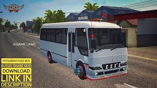 Bussid _ Mitsubishi fuso bus mod for bus simulator Indonesia _bussid bus mod screenshot 1