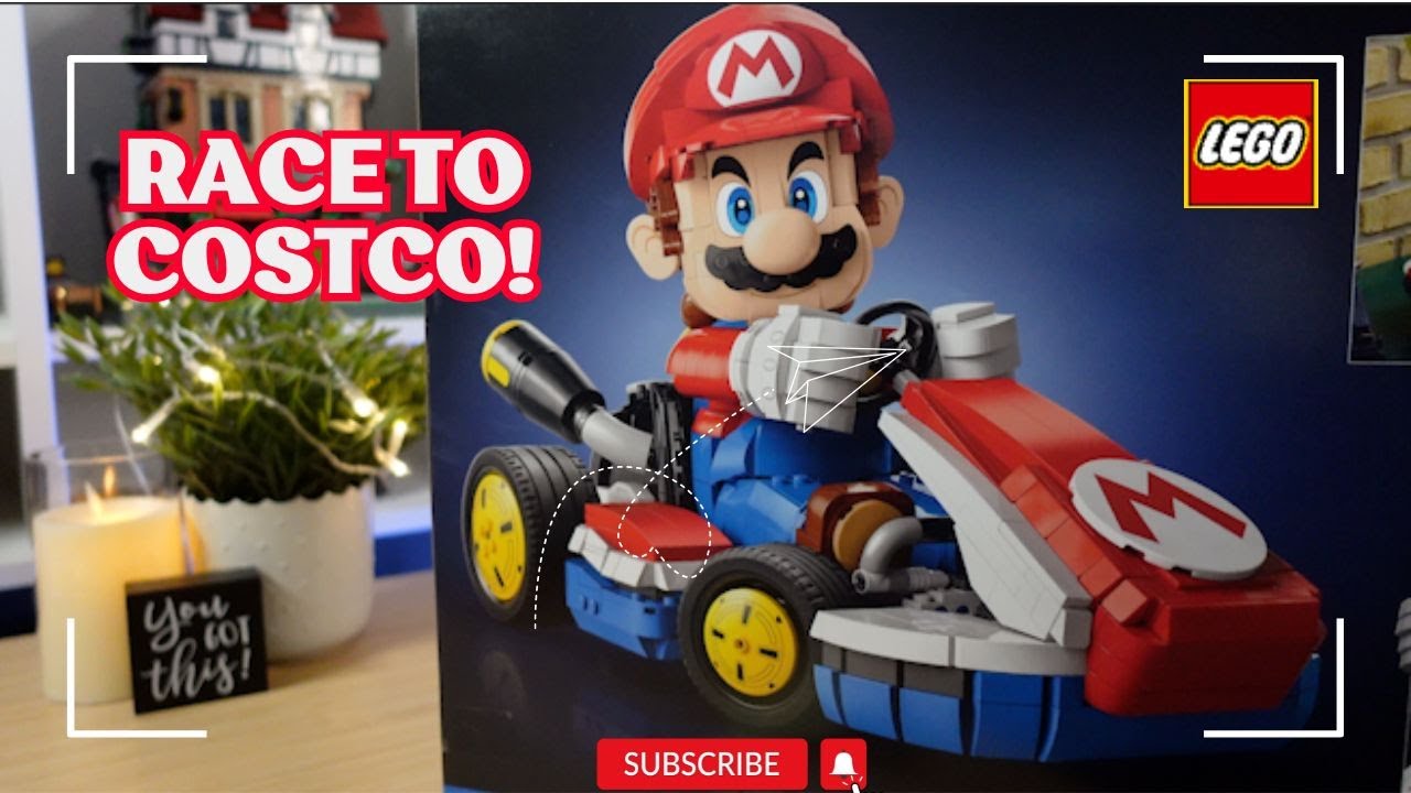 🏎️ Start Your Engines! LEGO Mario Kart at Costco?!