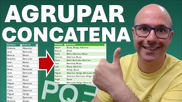 ✅ AGRUPAR y CONCATENAR textos ÚNICOS en #powerquery