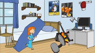 Rosie Destroy's Caillou's Room/Grounded