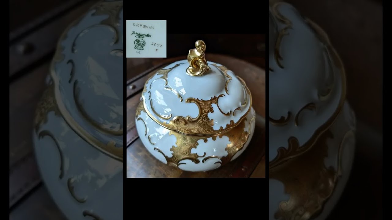 Хутченройтер.Hutschenreuther. Германский императорский патент D.R.P. 