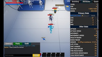 Multiplayer RPG Template tutorial: Changing Stats impact