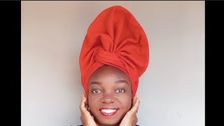 quick and easy headwrap beginners friendly