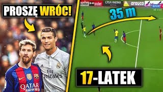 Leo Messi TĘSKNI za Cristiano Ronaldo! Cudowny LOB 17 latka!