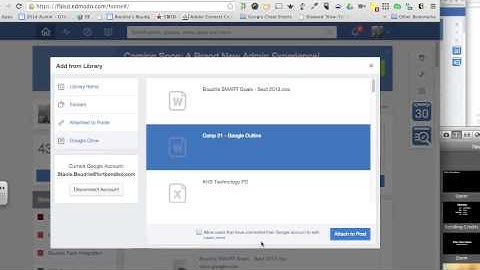 Google Connecting to Edmodo