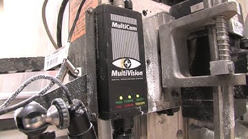 Multicam 1000 Series CNC Router With MultiVision System, 4