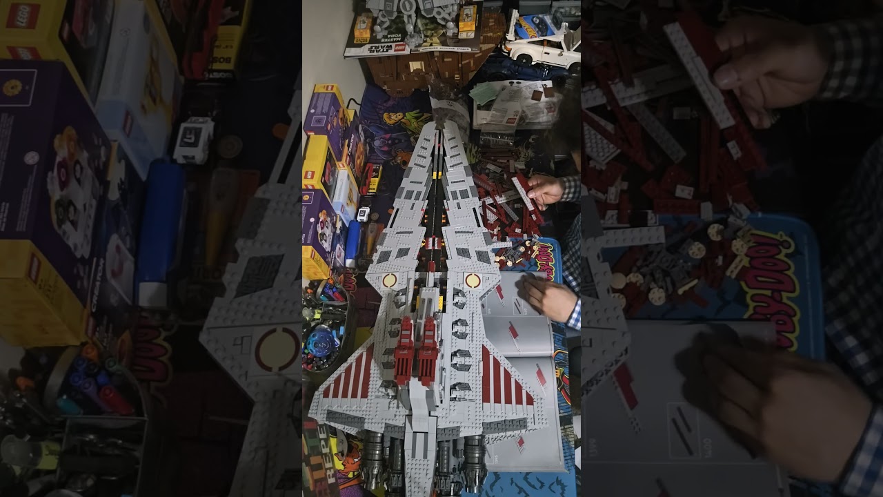 Bag Episode 46 And 47 Continues, ( 75367 Venator Class Republic Attack Cruiser ) 