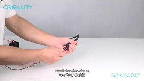 Service tutorial Ender 5 Pro the  blower fan replacement