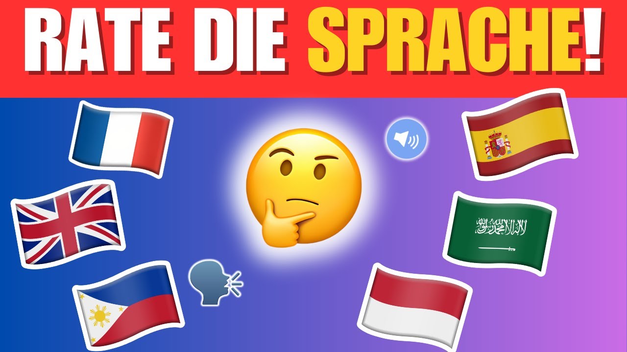 Errate die Sprache, bevor die Zeit abläuft! ⏱️🌍 (30-Fragen-Challenge)
