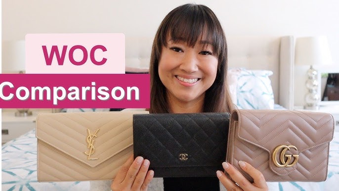 Fashion: Bag review: YSL Saint Laurent wallet on chain & Cassandre purse  (in comparison to Chanel WOC)