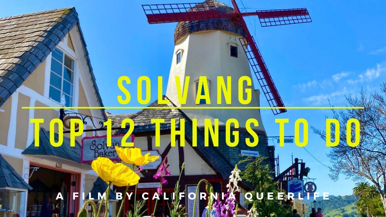 walking tour of solvang california