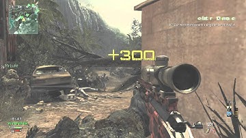 MW3 triple kill sniper