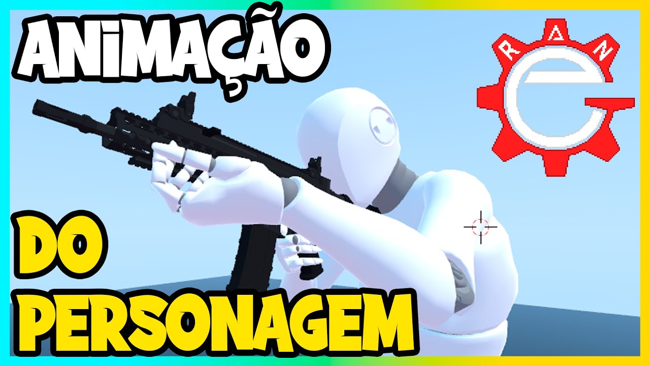 COMO CRIAR UM JOGO DE TIRO EM TERCEIRA PESSOA 02 - ANIMAÇÃO DE ANDAR E ...