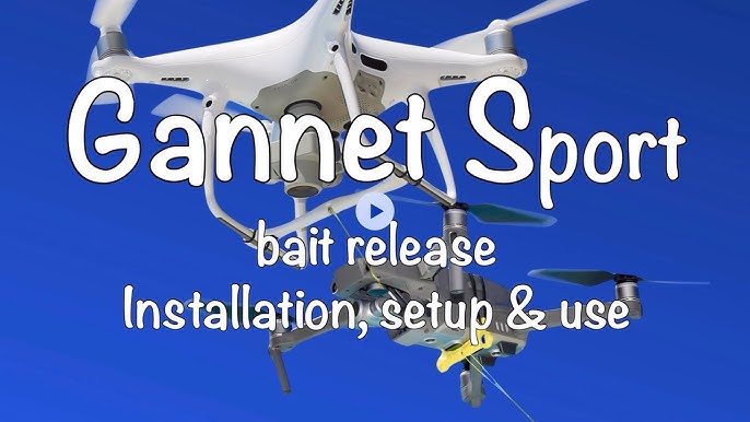 Drone Fishing - Phantom 3 Advanced and Gannet Sport - How To 