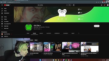 xQc reacts to his Editor uploading videos