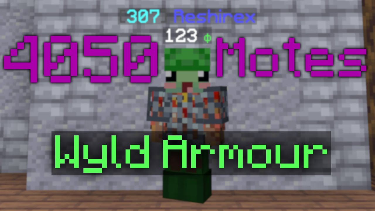 How to Obtain the FULL Wyld Armor Set Hypixel SkyBlock Rift Island