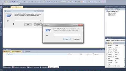 Ejecutador De Windows Visual Basic 2010
